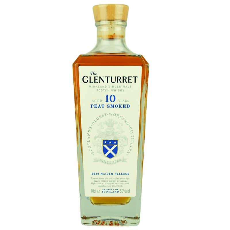 Glenturert Peat Smoked 10 Jahre Feingeist Onlineshop 0.70 Liter 1