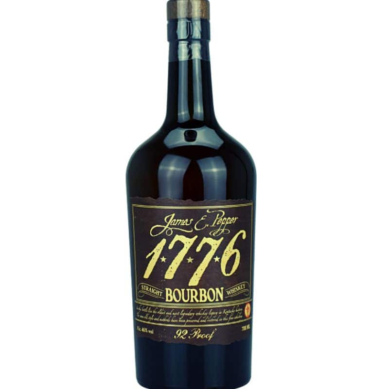James E. Pepper 1776 Bourbon 92 Proof Feingeist Onlineshop 0.70 Liter 1