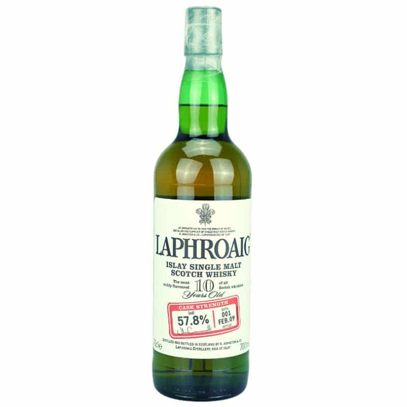 Laphroaig 10 Jahre Cask Strength Batch 001 Feingeist Onlineshop 0.70 Liter 1