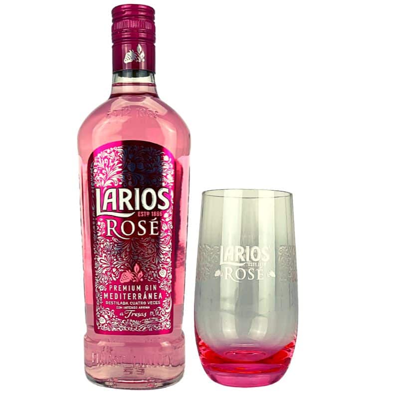 Larios Rose Gin - Gs Glas Feingeist Onlineshop 0.70 Liter 1