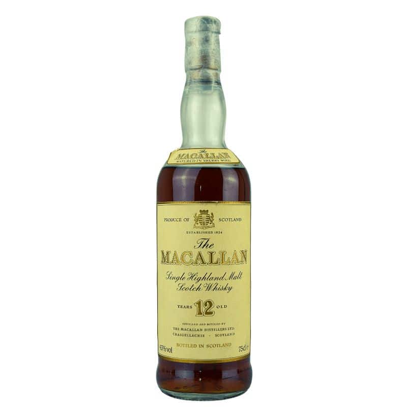 Macallan 12 Sherry Wood ca. 1980 Feingeist Onlineshop 0.75 Liter 1