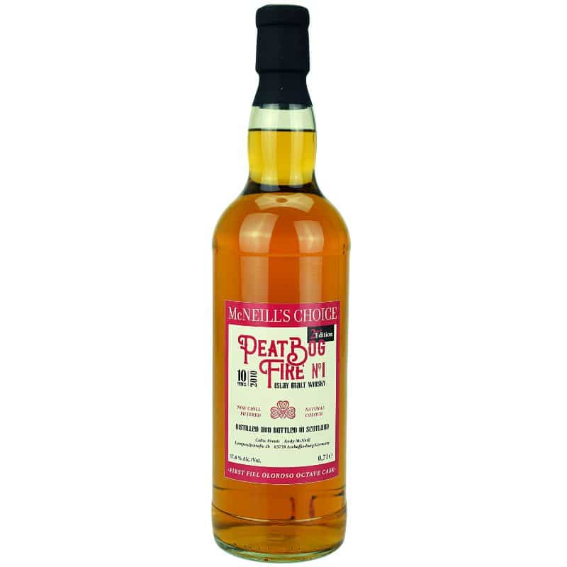 Mcneill's Choice Peat Bog Fire No.1 Oloroso Feingeist Onlineshop 0.70 Liter 1