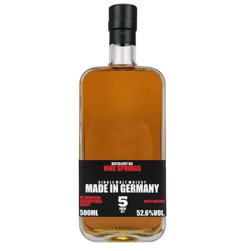 Nine Springs 5 Jahre Made in Germany Feingeist Onlineshop 0.50 Liter 1