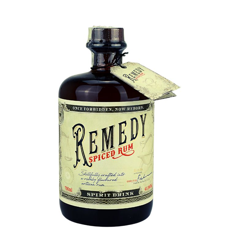 Remedy Spiced Rum Feingeist Onlineshop 0.70 Liter 1