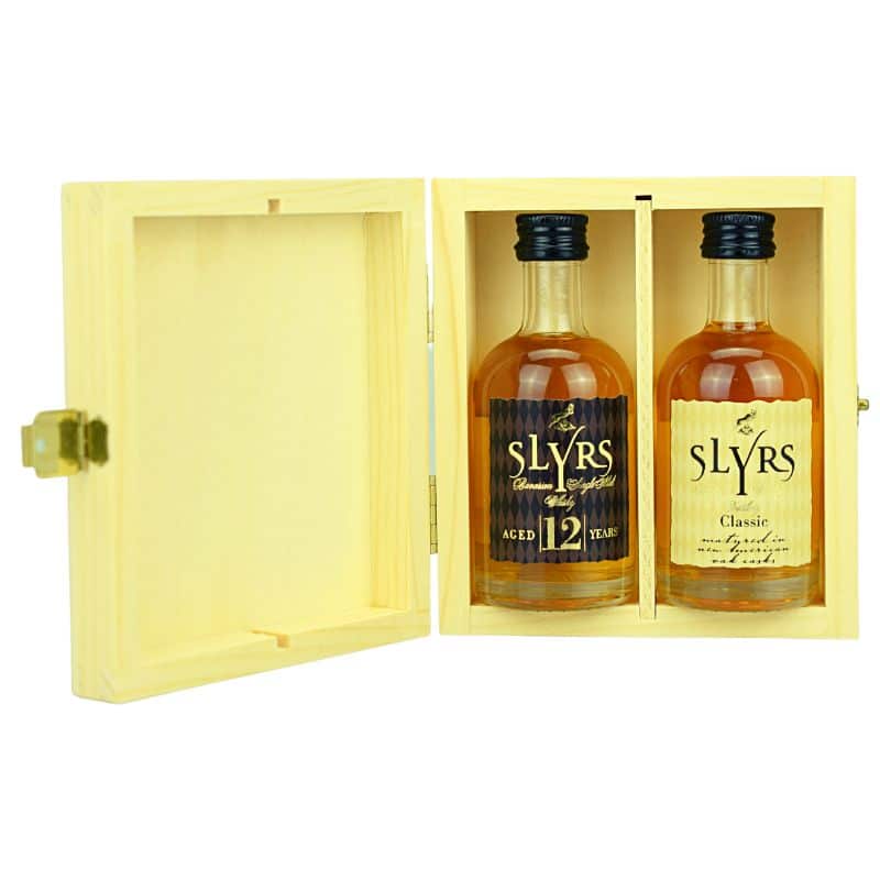 Slyrs Miniaturen Set 12 Years + Classic Feingeist Onlineshop 0.10 Liter 1