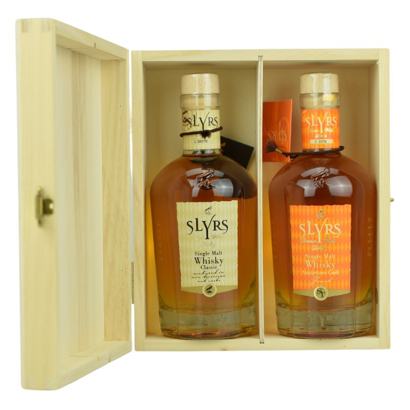 Slyrs Set Classic + Sauternes Cask Feingeist Onlineshop 0.70 Liter 1