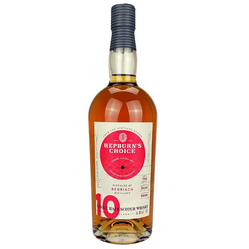 Benriach 10 Hepburn's Choice Feingeist Onlineshop 0.70 Liter 1