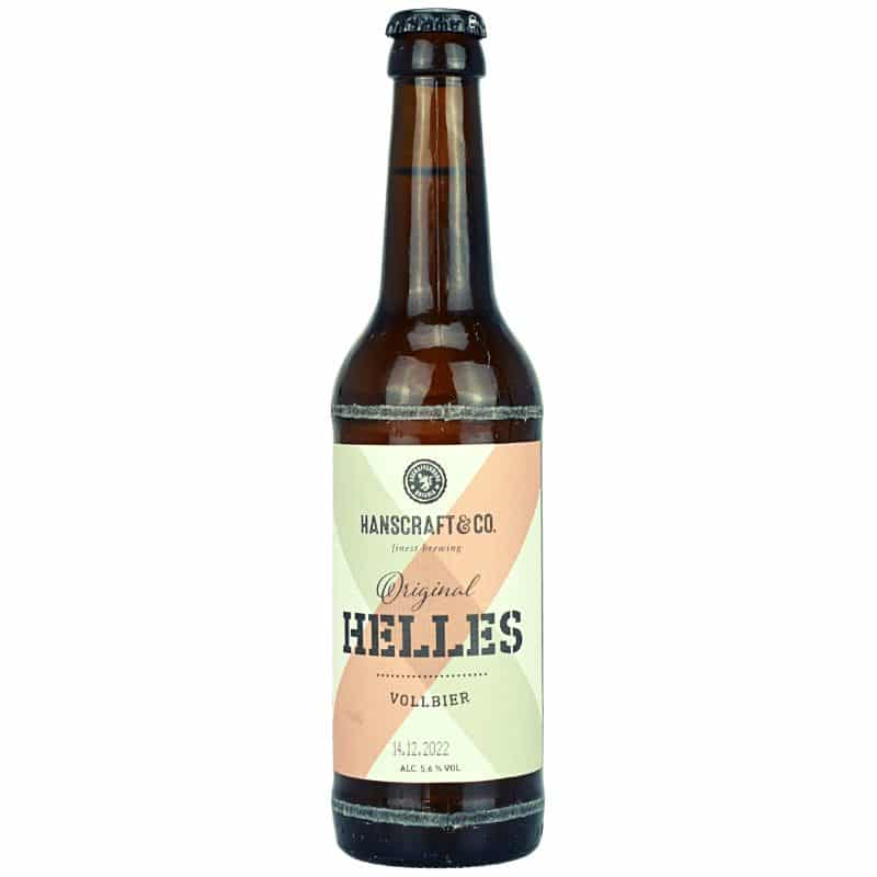 Hanscraft Original Helles Feingeist Onlineshop 0.33 Liter 1